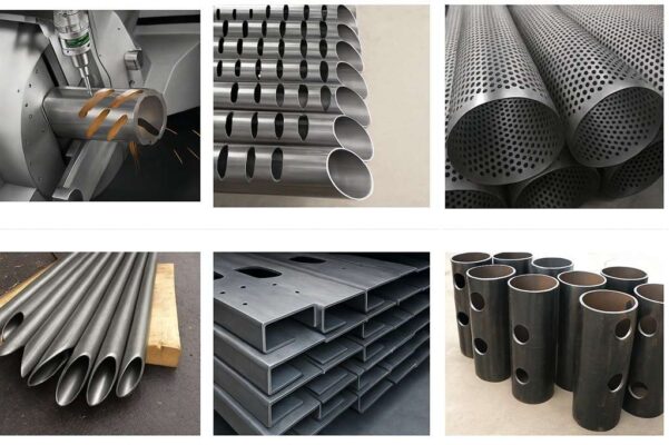 Gia công cắt CNC thép hộp