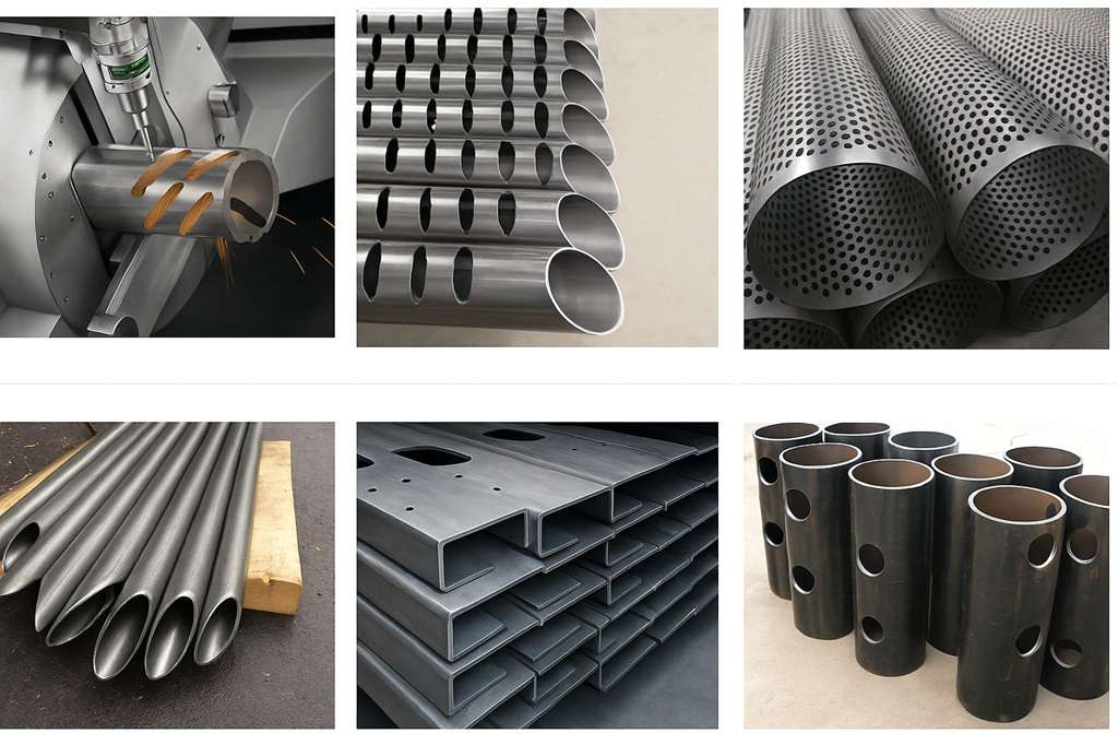 Gia công cắt CNC thép hộp