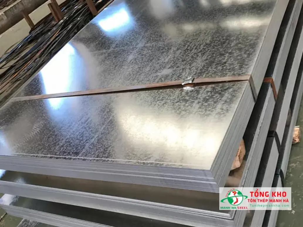 Galvanized steel service with coating options