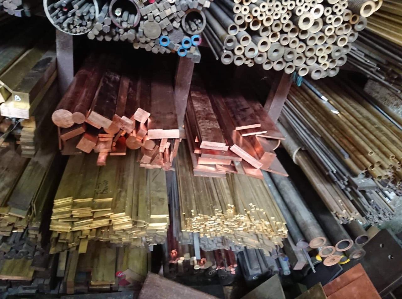 sản phẩm đồng thau tấm